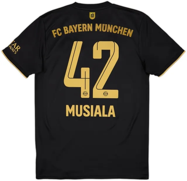 adidas Bayern Munich Mens SS Away Shirt 2021/22