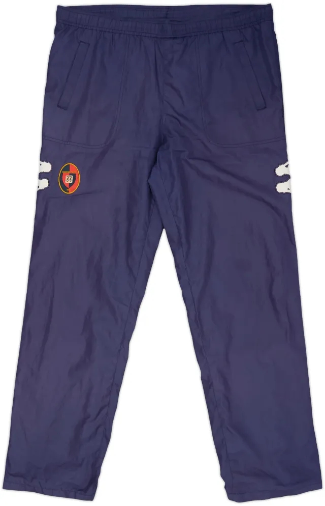 2011-12 Cagliari Kappa Track Pants/Bottoms - 7/10 - (L)