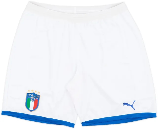 2017-18 Italy Home Shorts - 9/10 - (L)