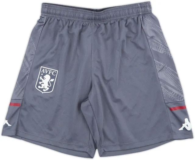 2020-21 Aston Villa Kappa Training Shorts - 10/10 - (M)