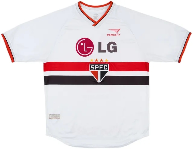 Home Sao Paulo Mens SS Home Shirt 2001/02
