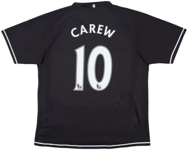 2007-08 Aston Villa Third Shirt Carew #10 - 6/10 - (L)