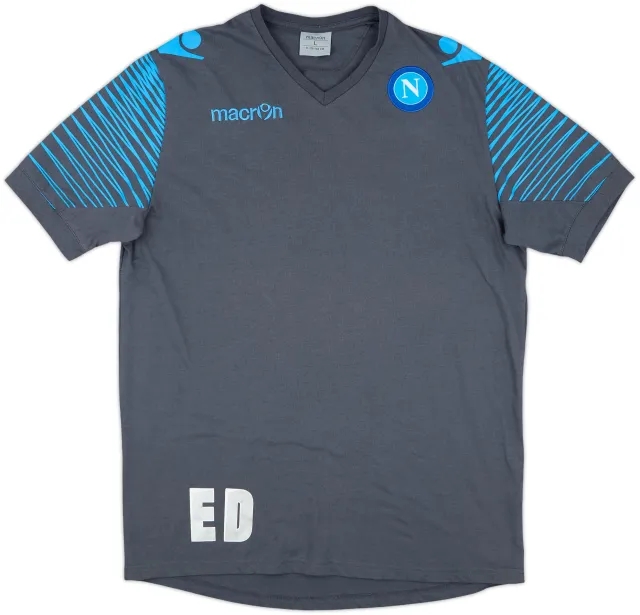 Macron Napoli Mens SS Home Shirt 2014/15