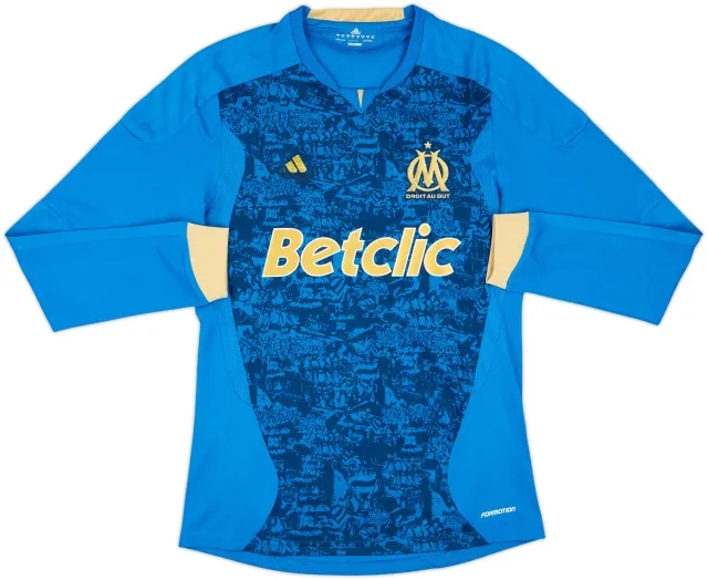 2011-12 Olympique Marseille Player Issue L/S Shirt - 4/10 - (M)