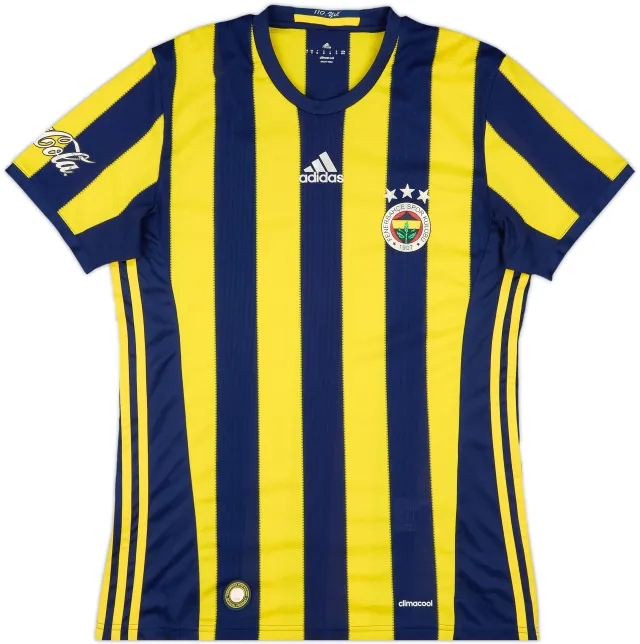 adidas Fenerbahce Mens SS Home Shirt 2016/17