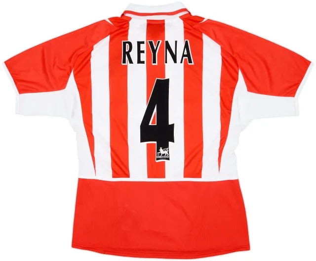 2002-04 Sunderland Home Shirt Reyna #4 - 10/10 - (M)
