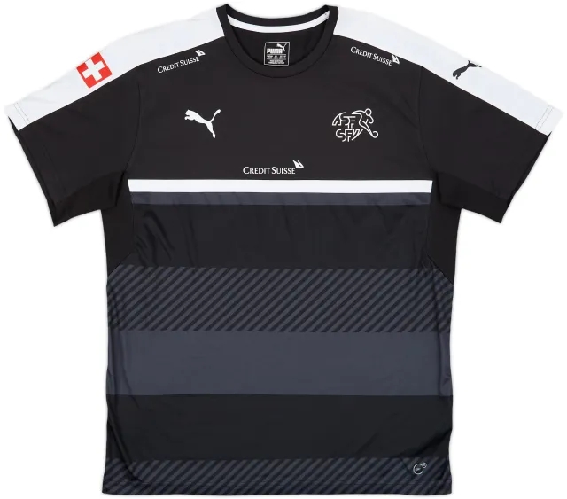 2015 Switzerland Puma Training Shirt - 8/10 - (XL)
