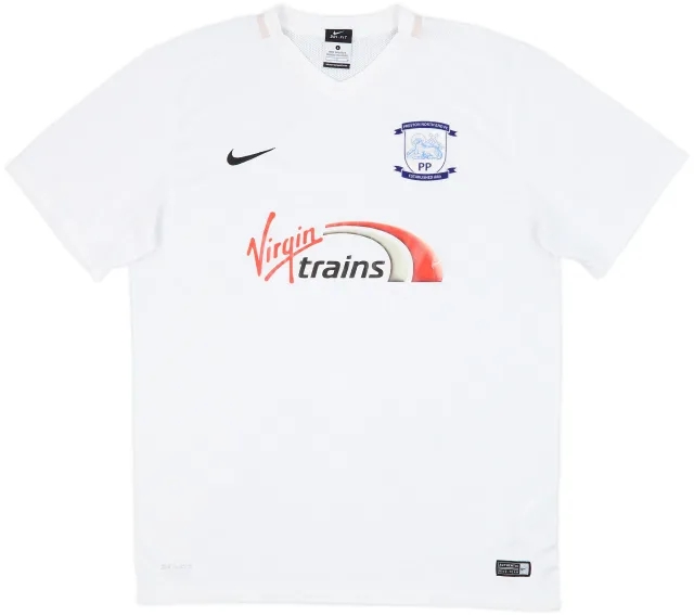 2014-15 Preston North End Home Shirt - 8/10 - (L)