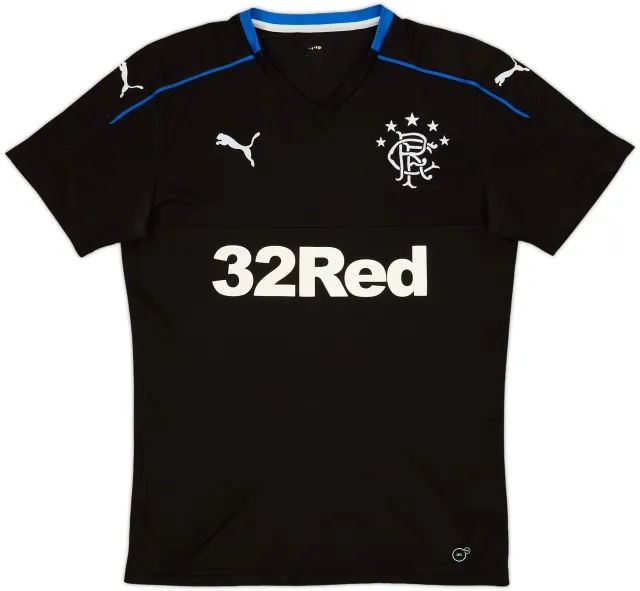 2017-18 Rangers Third Shirt - 7/10 - (XL.Boys)