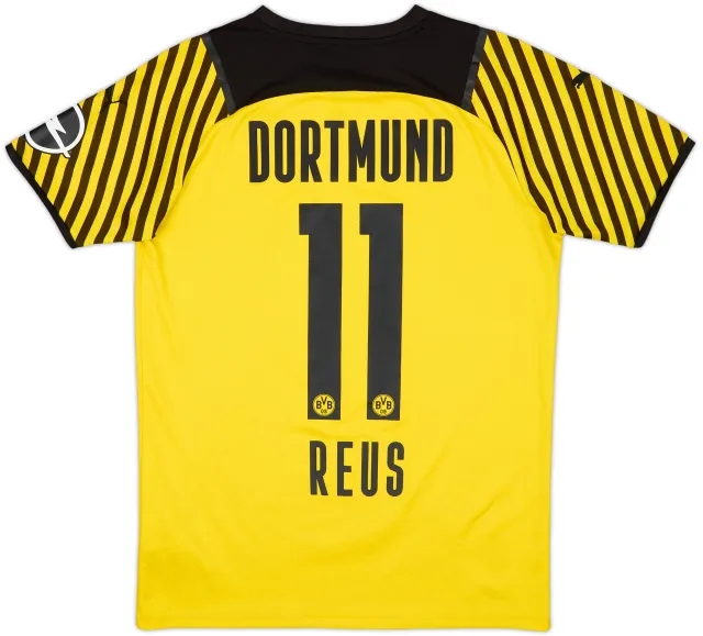 2021-22 Borussia Dortmund Home Shirt Reus #11 - 6/10 - (S)
