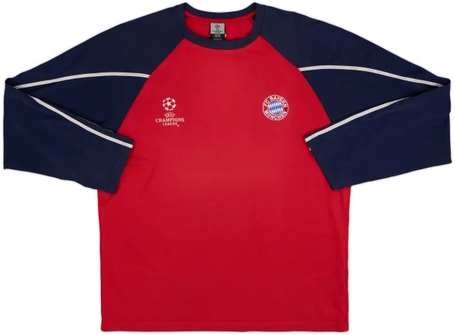 adidas Bayern Munich Mens LS Home Shirt 2002/03
