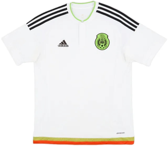 adidas Mexico Mens SS Away Shirt 2015