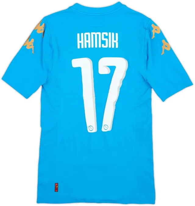2016-17 Napoli Home Shirt Hamsik #17 - 6/10 - (L.Boys)