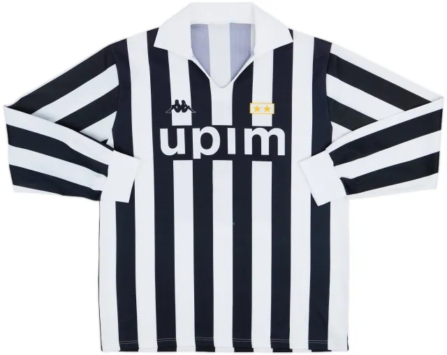 1991-92 Juventus Basic Home L/S Shirt #11 - 6/10 - (XL)