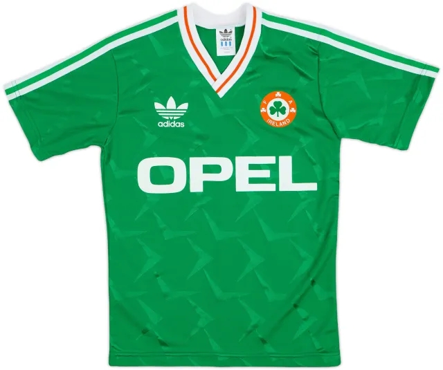 1990-92 Ireland Home Shirt - 8/10 - (Y)