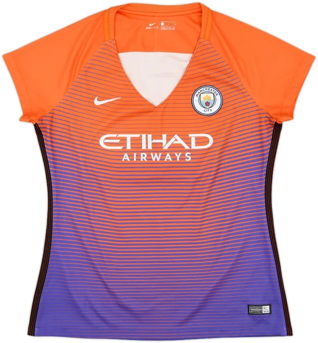 2016-17 Manchester City Third Shirt - 9/10 - (Women's L)
