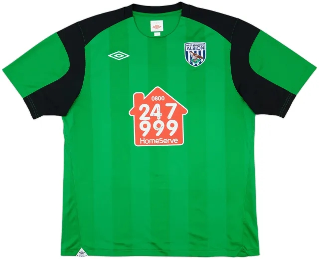 2010-11 West Brom GK S/S Shirt - 6/10 - (XL)