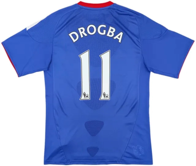2010-11 Chelsea Home Shirt Drogba #11 - 7/10 - (S)