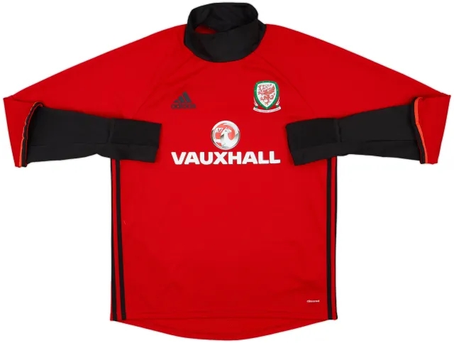 2016-17 Wales adidas Sweat Top - 10/10 - (L)