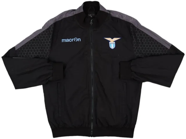 2015-16 Lazio Macron Track Jacket - 8/10 - (M)