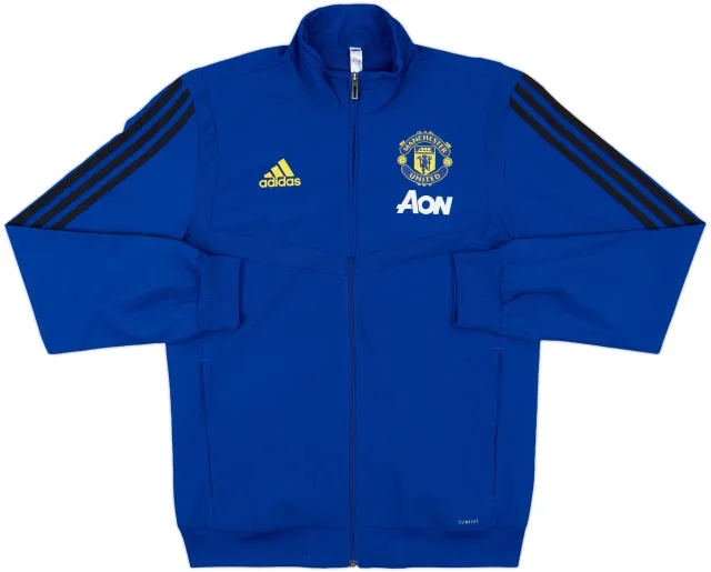 2019-20 Manchester United adidas Track Jacket - 9/10 - (S)