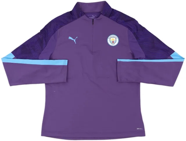 2019-20 Manchester City 1/4 Zip Drill Top - 9/10 - (Women's L)