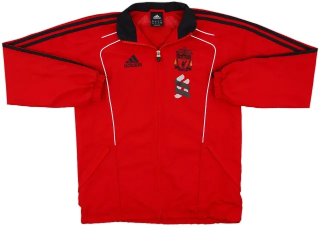 2010-11 Liverpool adidas Track Jacket - 10/10 - (S)