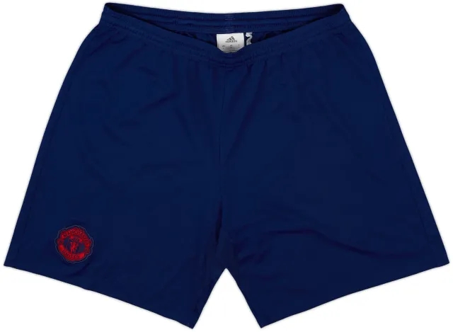 2016-17 Manchester United adidas Away Shorts - 7/10 - (L)