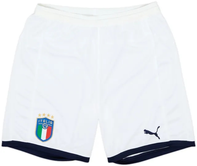 2018-19 Italy Home Shorts - 10/10 - (M)
