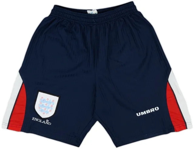 1997-99 England Home Shorts - 7/10 - (M.Boys)