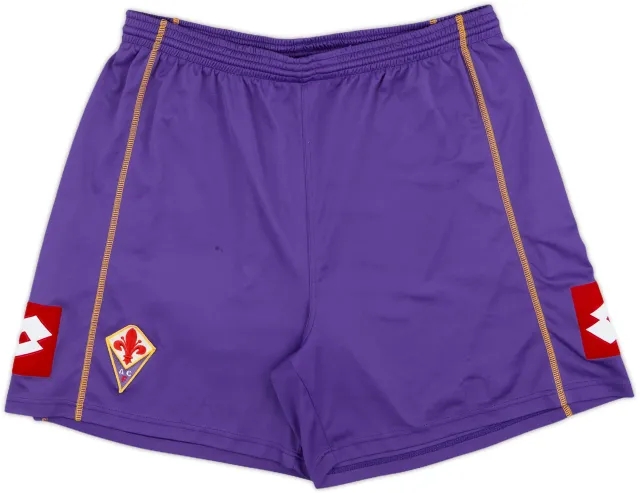 2007-08 Fiorentina Home Shorts - 8/10 - (M)