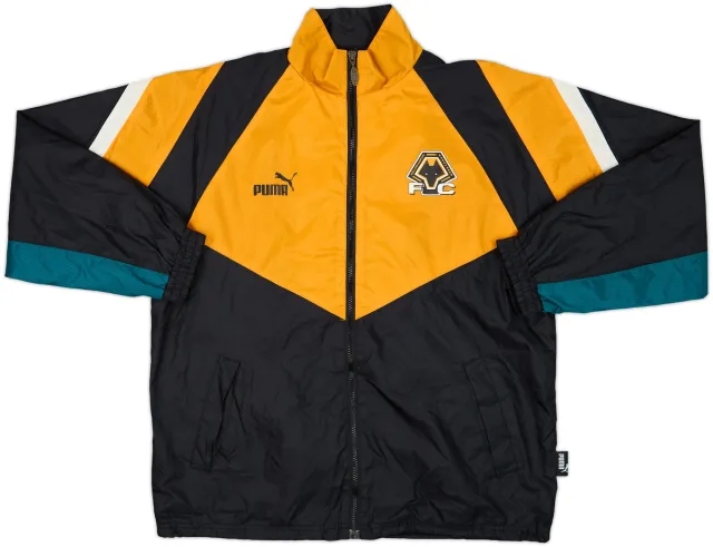 1996-97 Wolves Puma Track Jacket - 7/10 - (S)