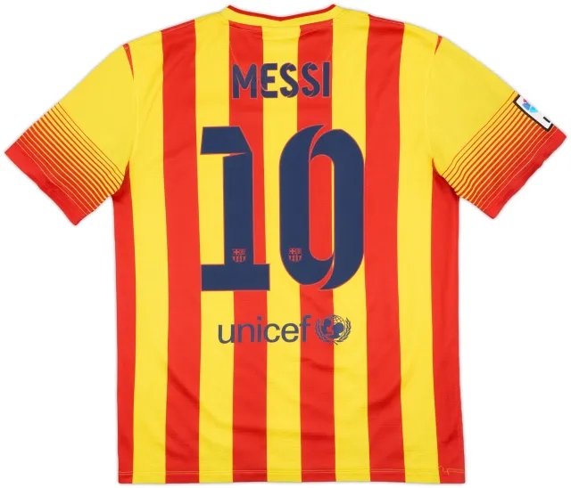 Nike Barcelona Mens SS Away Shirt 2013/15