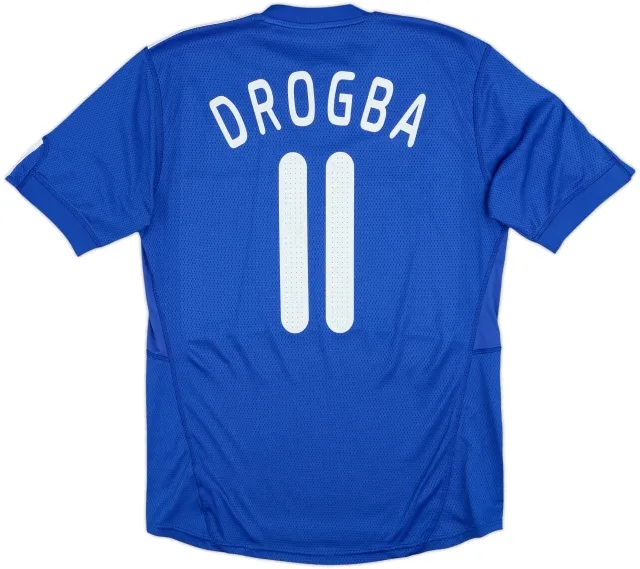 2009-10 Chelsea Home Shirt Drogba #11 - 8/10 - (M)