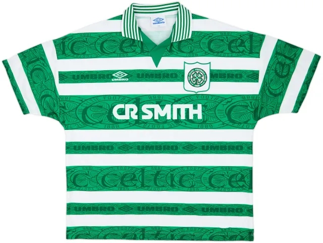 1995-97 Celtic Home Shirt - 8/10 - (XXL)