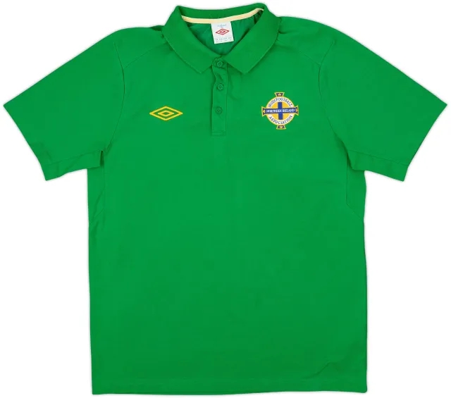 2010-12 Northern Ireland Umbro Polo Shirt - 9/10 - (XL)