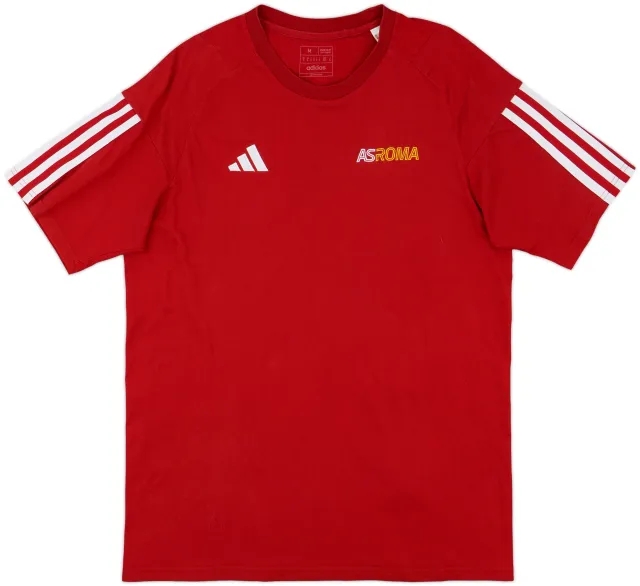 2023-24 Roma adidas Cotton Tee - 9/10 - (M)