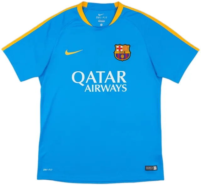 2015-16 Barcelona Nike Training Shirt - 9/10 - (L)