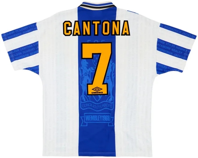 1994-96 Manchester United Third Shirt Cantona #7 - 7/10 - (L)