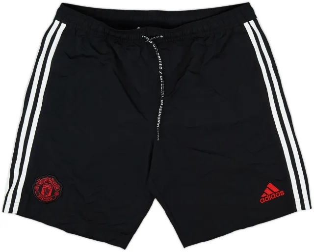2018-19 Manchester United adidas Training Shorts - 10/10 - (M)