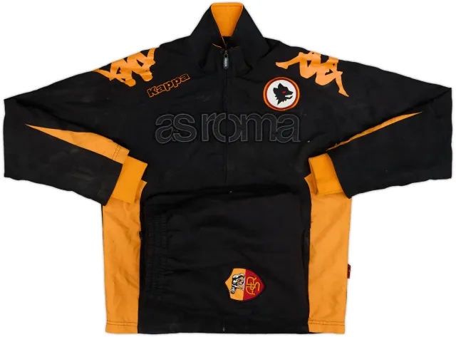 2009-10 Roma Kappa Tracksuit - 4/10 - (XL.Boys)