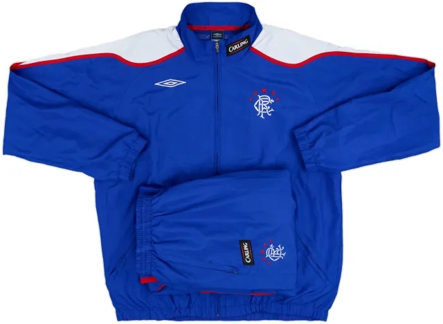 2008-09 Rangers Umbro Tracksuit - 7/10 - (XL)
