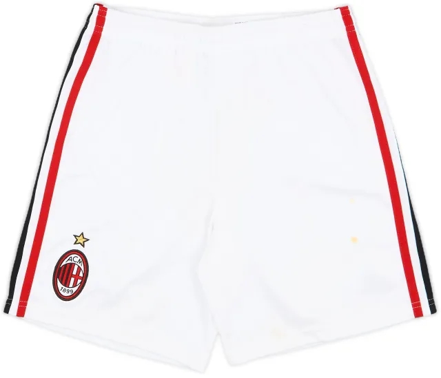 2007-08 AC Milan Home Shorts - 5/10 - (M.Boys)