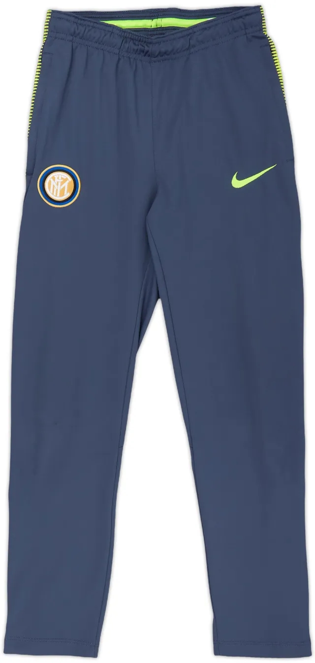 2017-18 Inter Milan Nike Track Pants/Bottoms - 8/10 - (M.Boys)