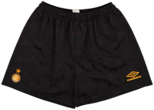 1995-96 Inter Milan Home Shorts - 8/10 - (L)