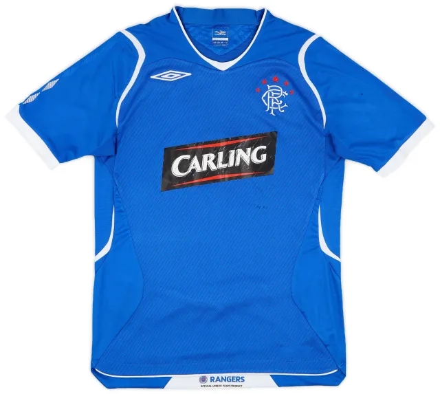 2008-09 Rangers Home Shirt - 5/10 - (S)