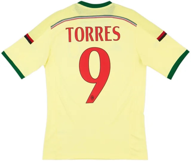2014-15 AC Milan Third Shirt Torres #9 - 9/10 - (S)