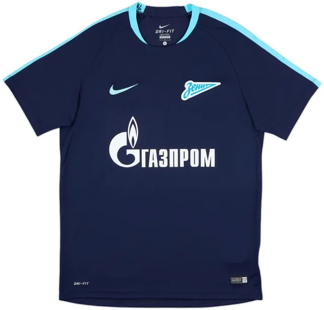 2015-16 Zenit St. Petersburg Nike Training Shirt - 10/10 - (L)