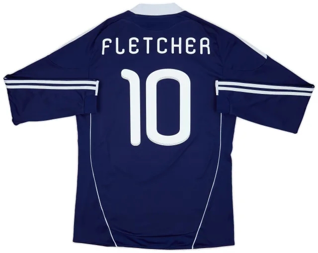 adidas Scotland Mens LS Home Shirt 2010