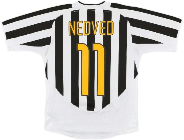 2003-04 Juventus Home Shirt Nedved #11 - 6/10 - (S)